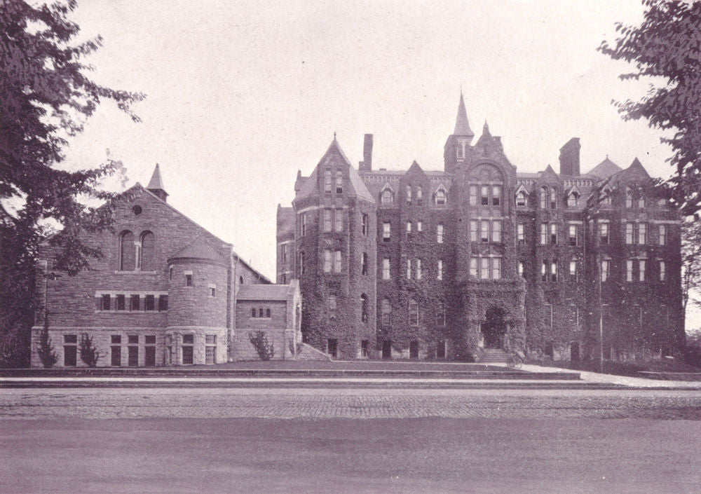 TORONTO. McMaster University – Bloor Street, West. (Baptist) 1900 old print